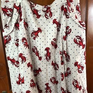 Collectif Lobster Skirt